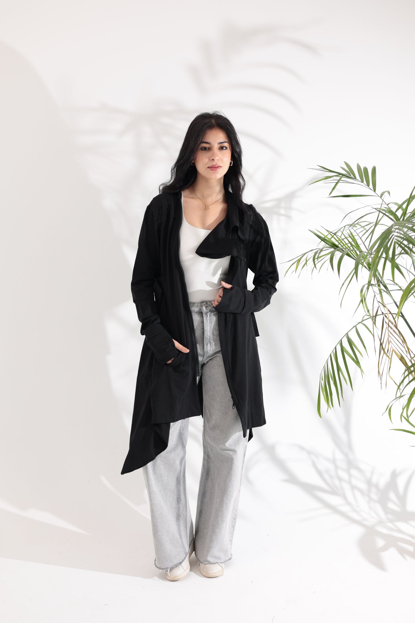 Active Black Cardigan