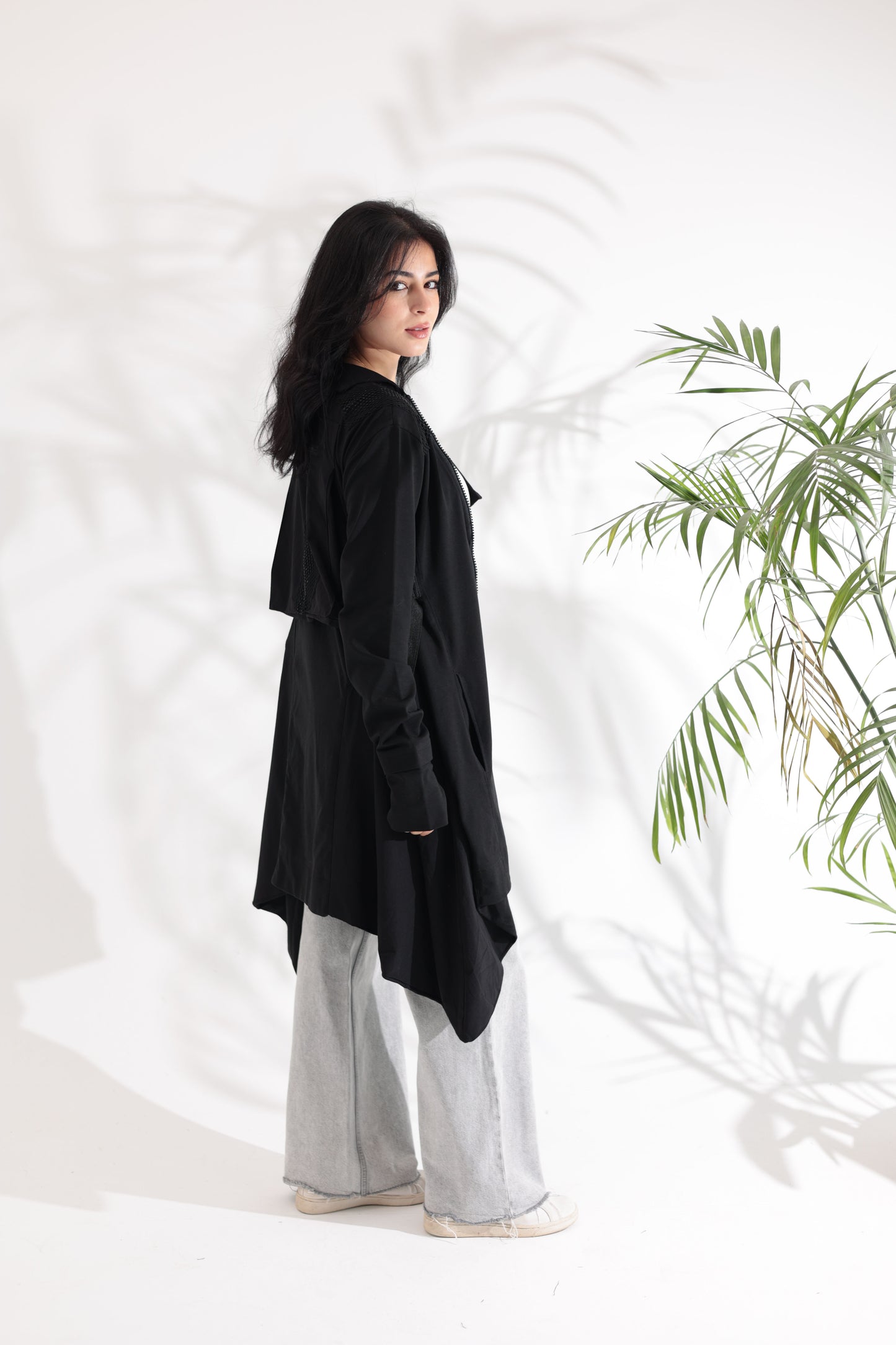 Active Black Cardigan