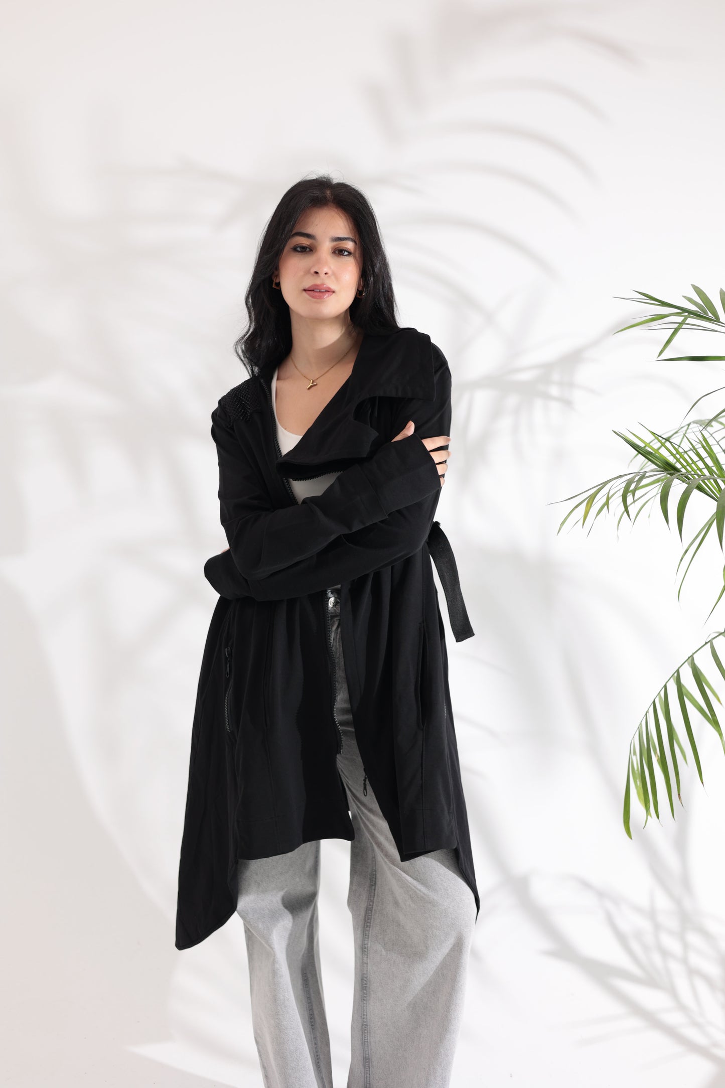 Active Black Cardigan