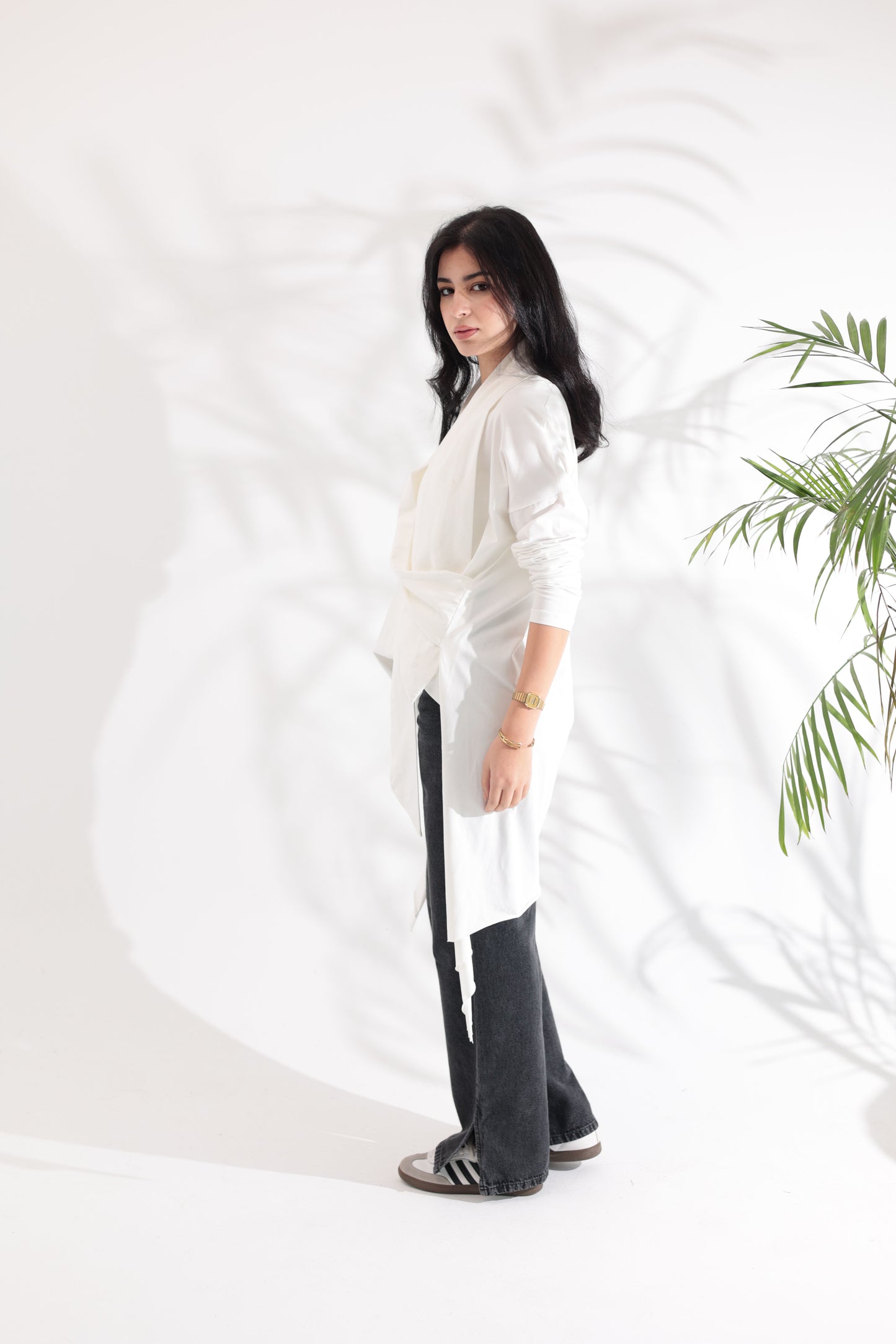 Wrapped White T-shirt