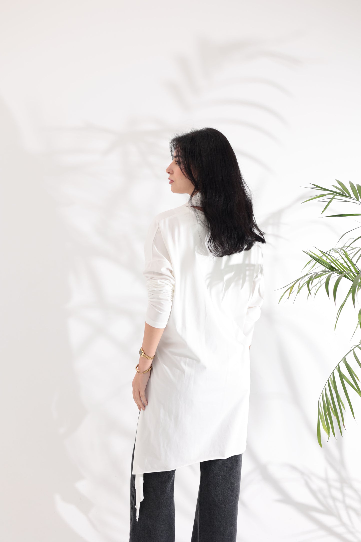 Wrapped White T-shirt
