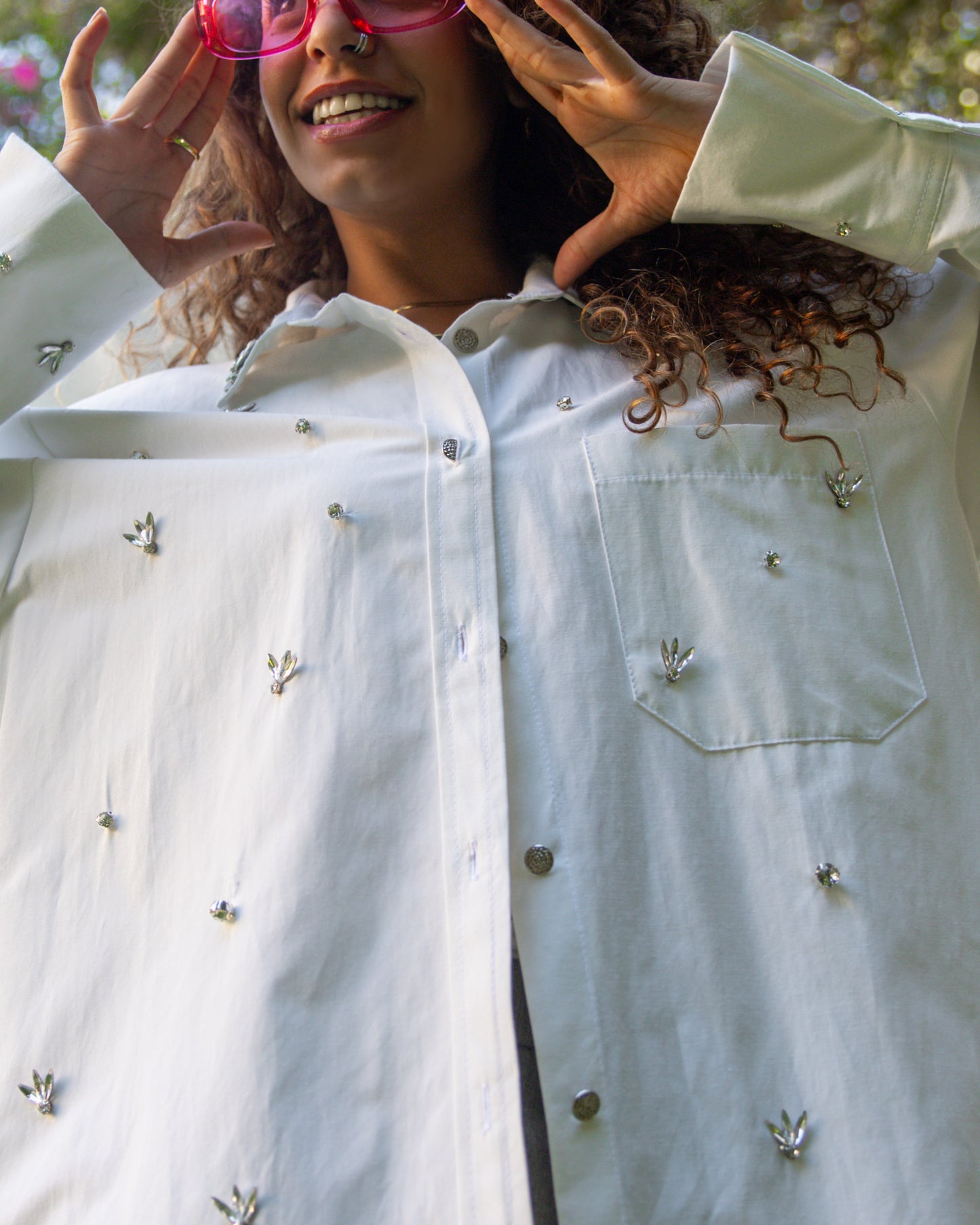 Poplin Diamond Shirt