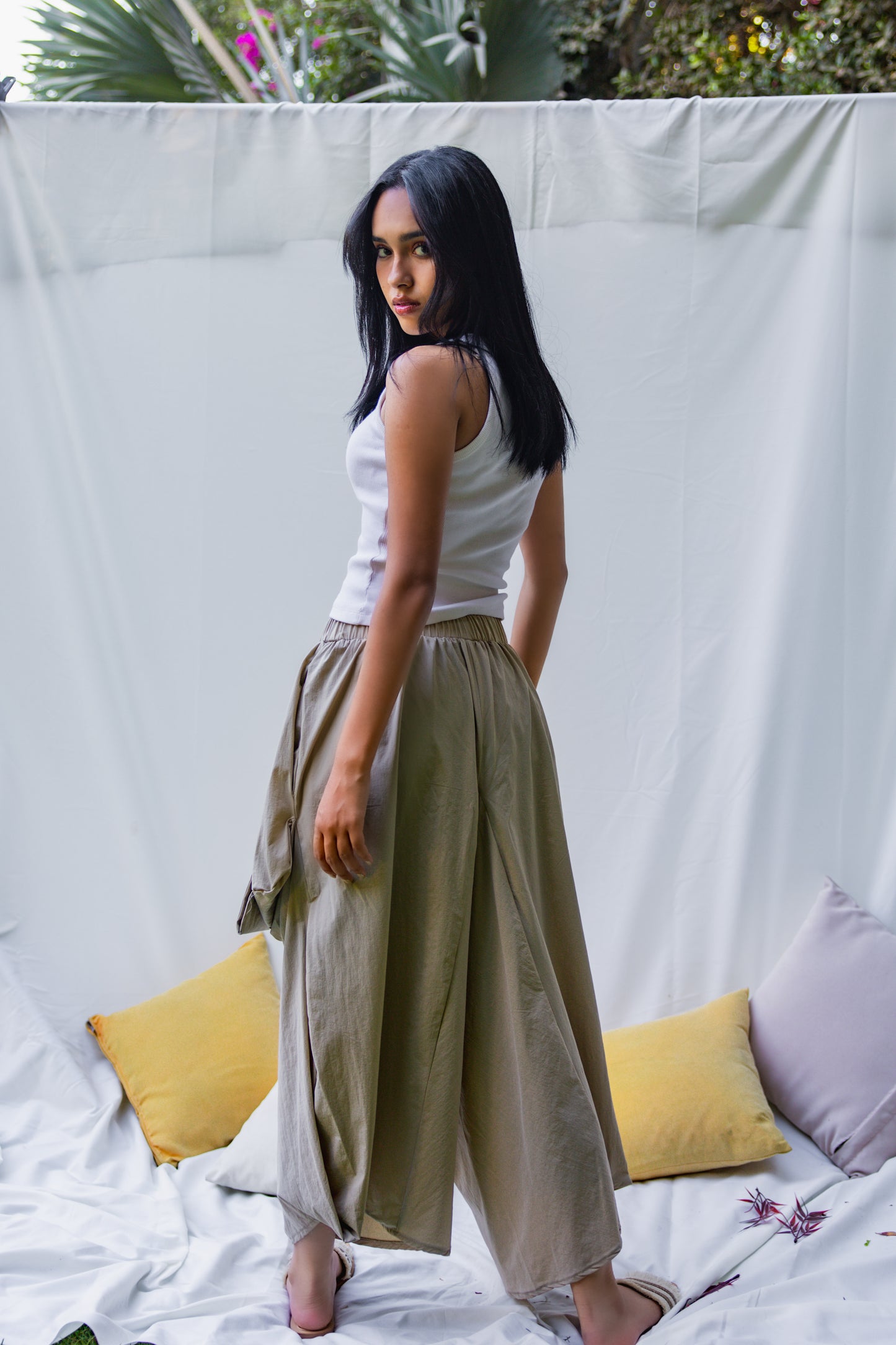 Beige Pants