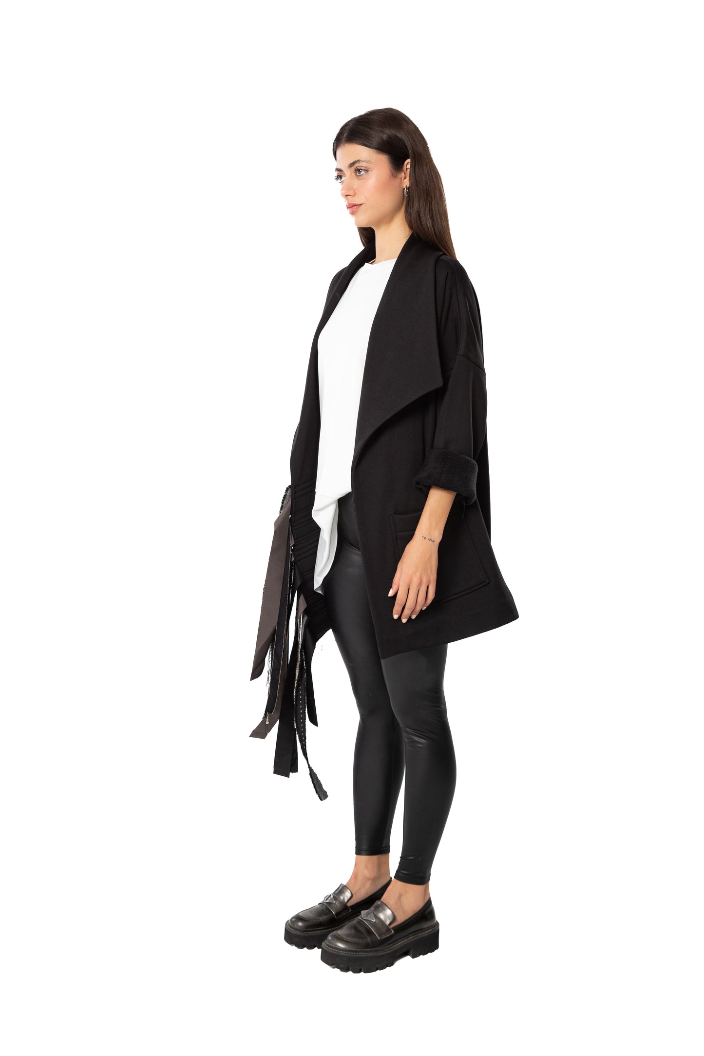 Long Over Sized  Black Jacket