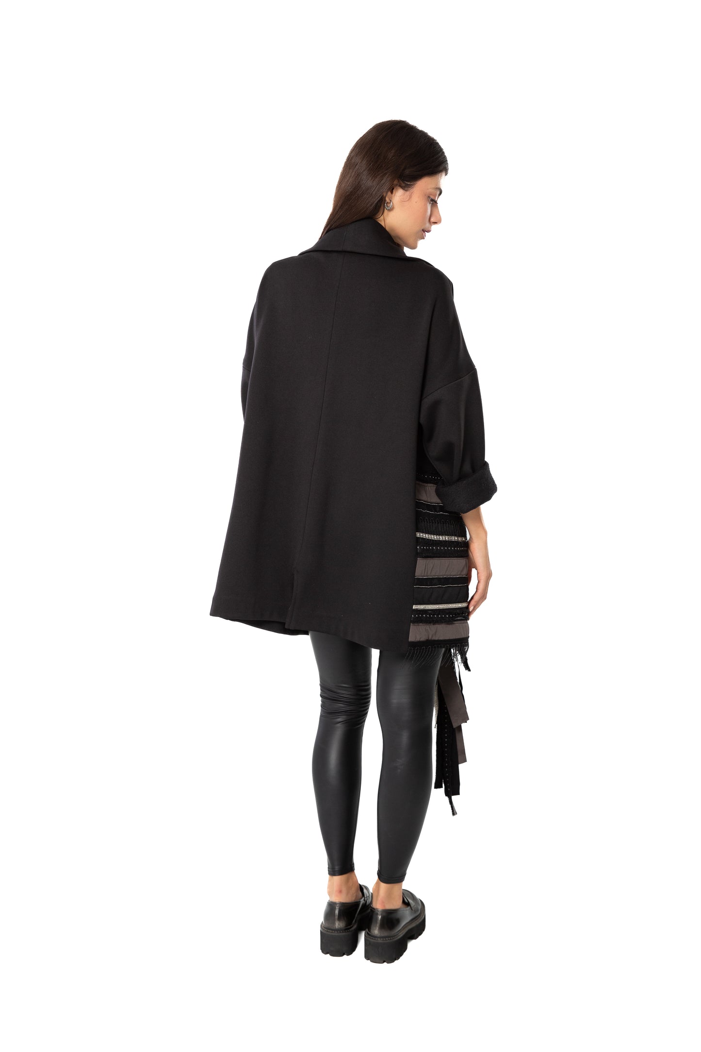 Long Over Sized  Black Jacket