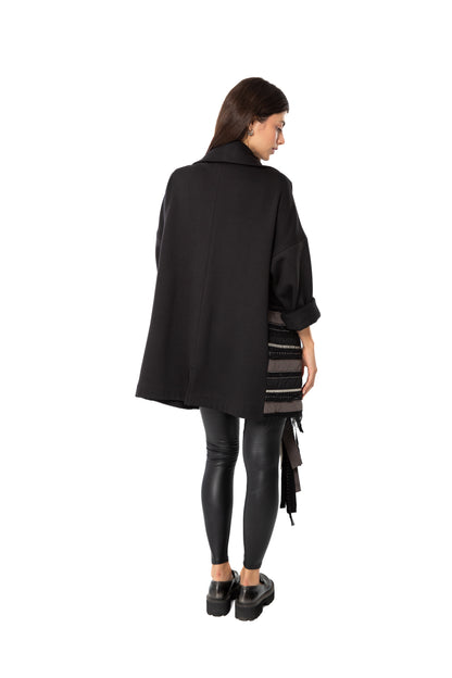Long Over Sized  Black Jacket