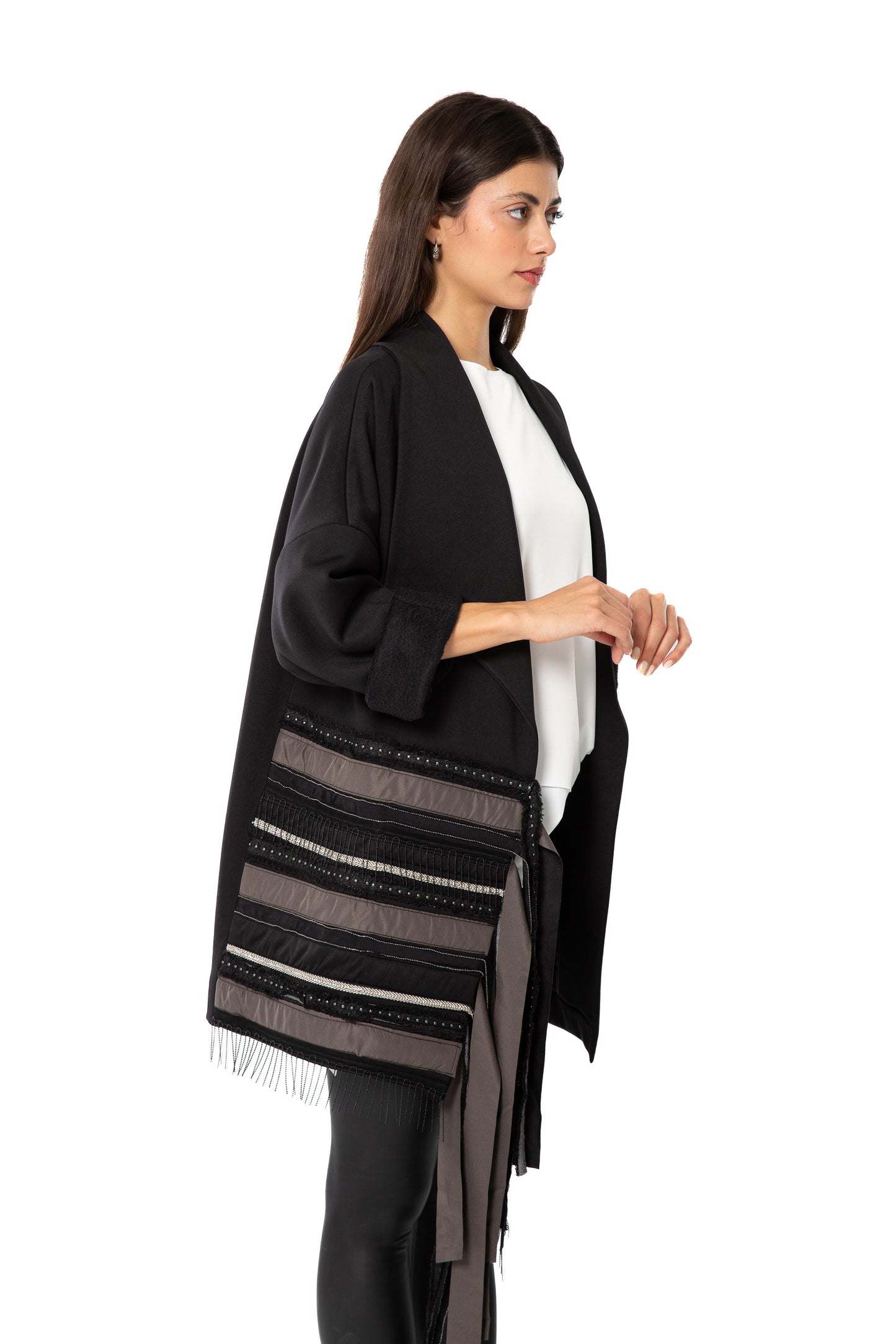 Long Over Sized  Black Jacket