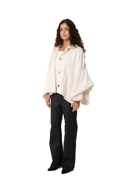 Over Sized Cape Jacket