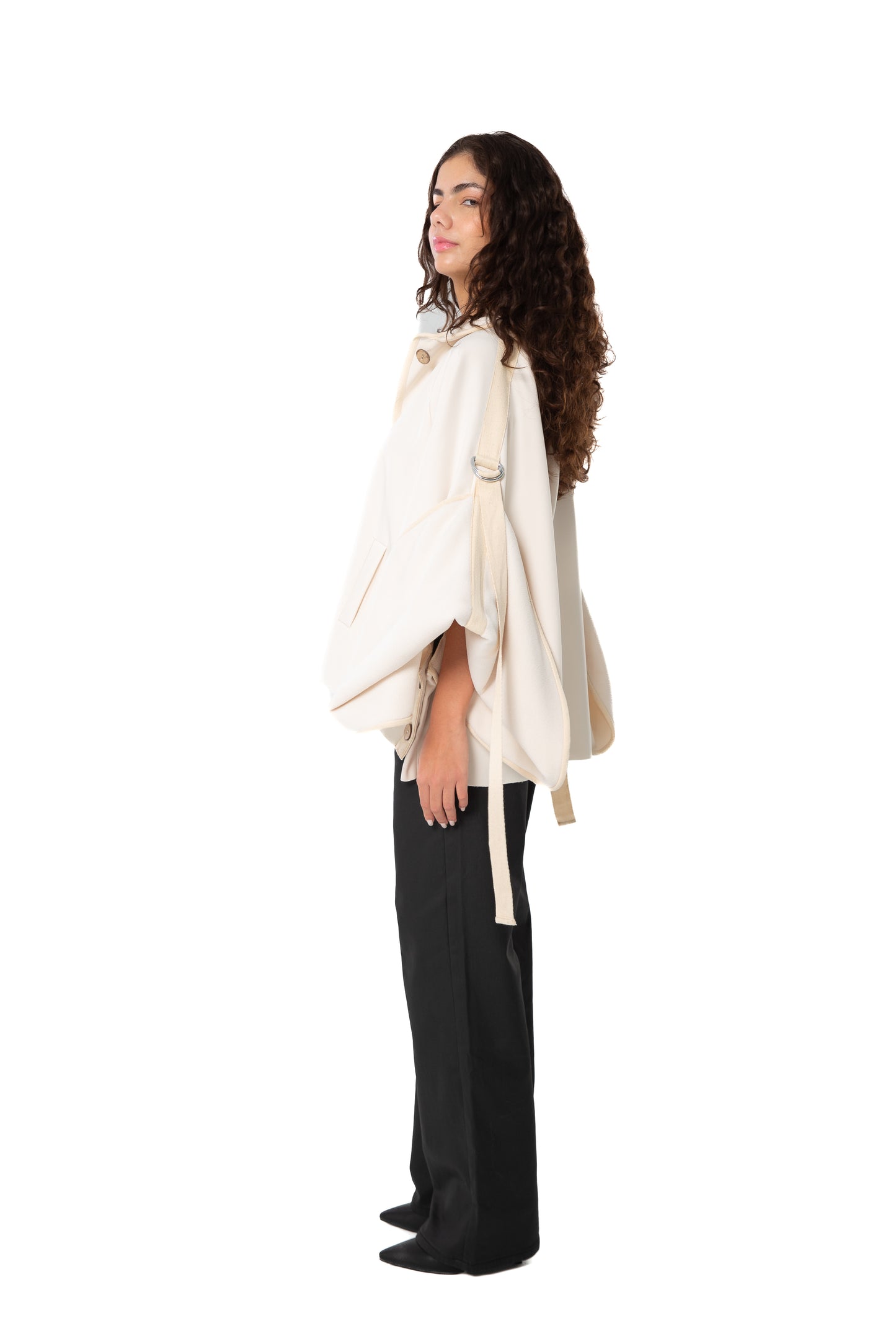 Over Sized Cape Jacket