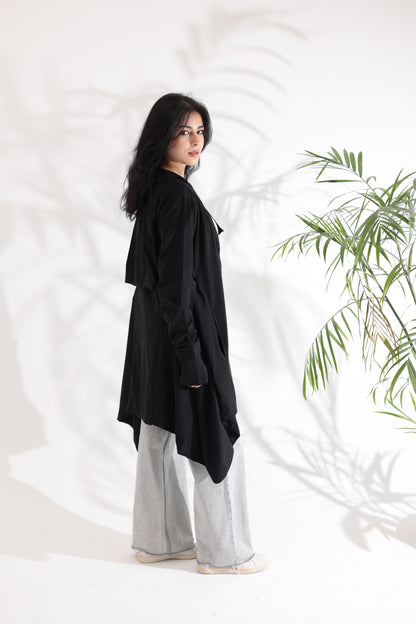 Active Black Cardigan