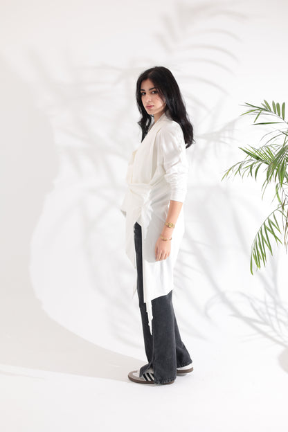Wrapped White T-shirt