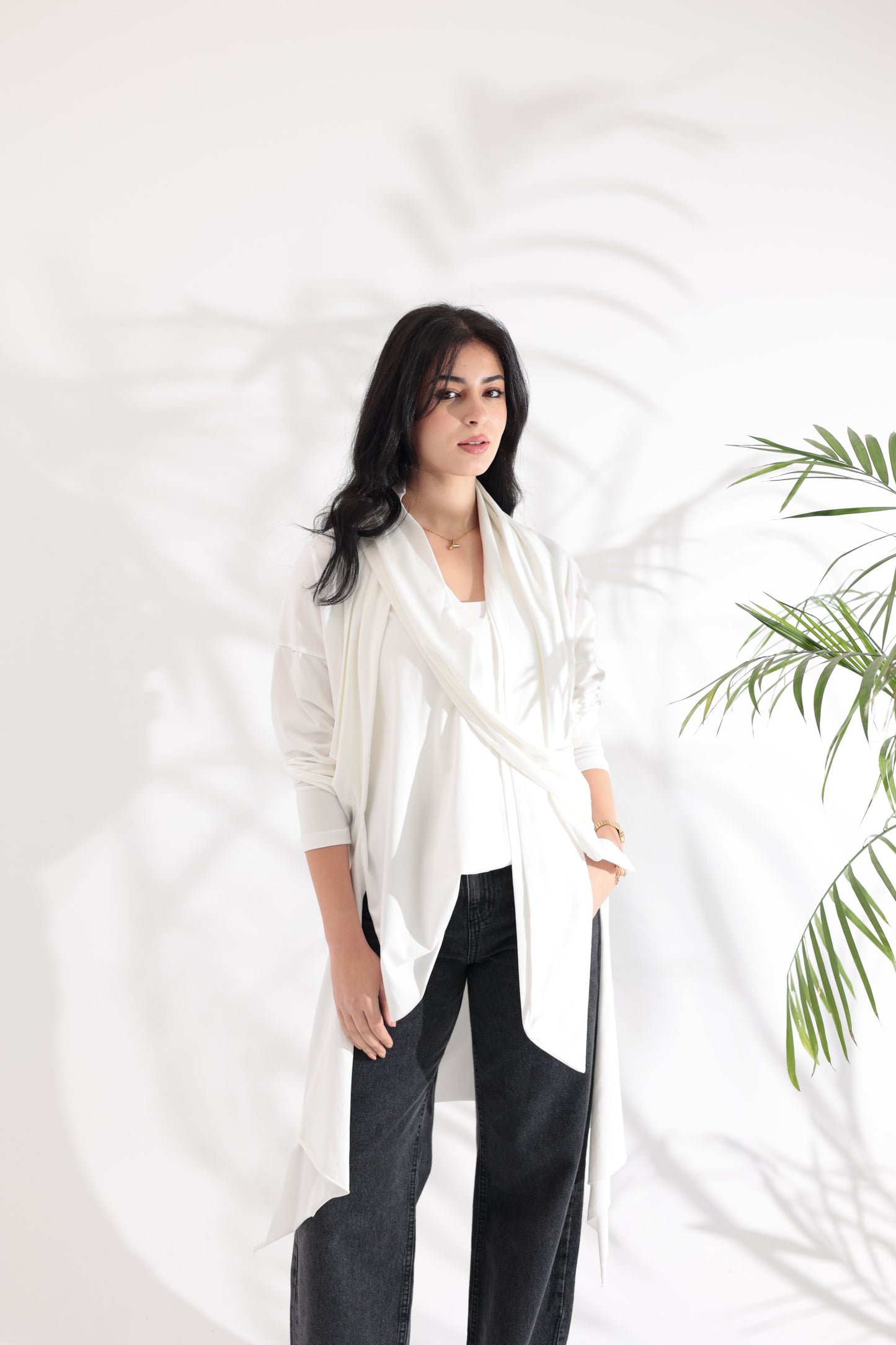 Wrapped White T-shirt