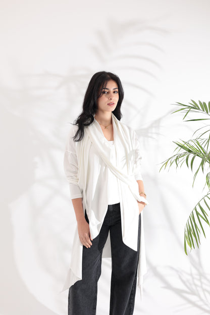 Wrapped White T-shirt