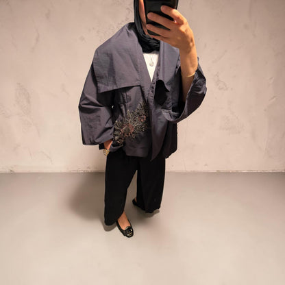 Dark Grey Soft Cardigan