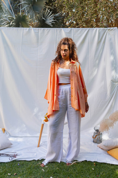 Loose Shirt - Orange