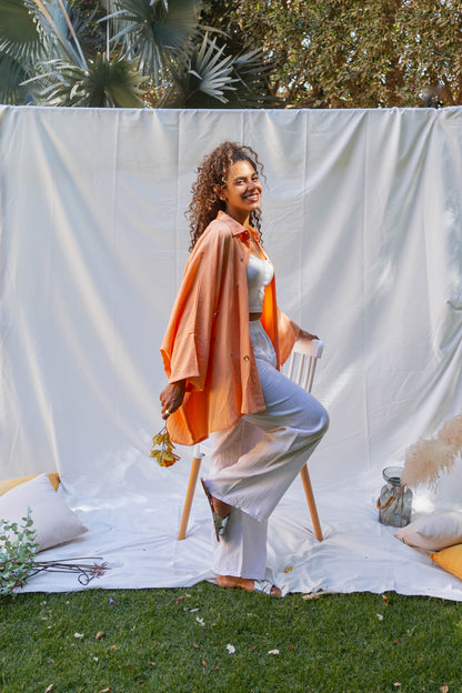 Loose Shirt - Orange