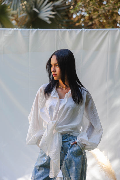 Organza Puffy Shirt