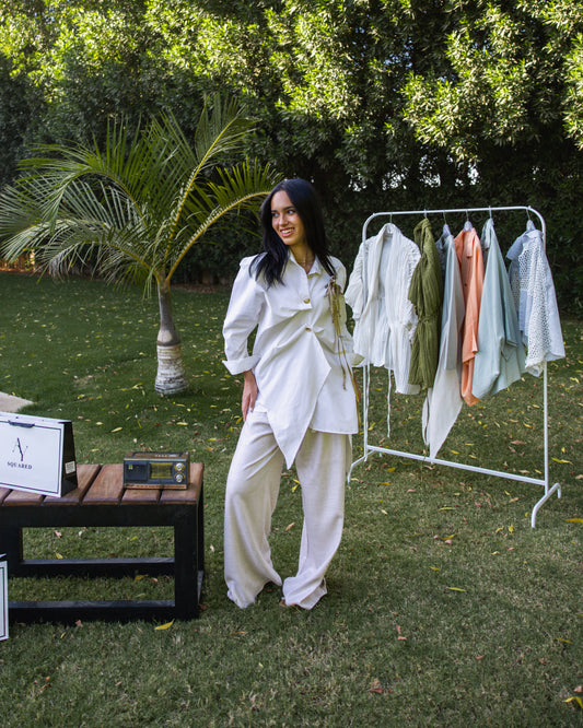 Golden Bow Poplin Shirt