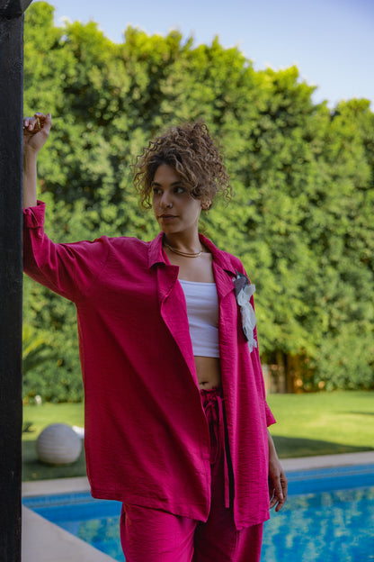 Light Fuchsia Blazer