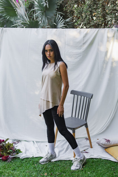 Basic Top - Beige
