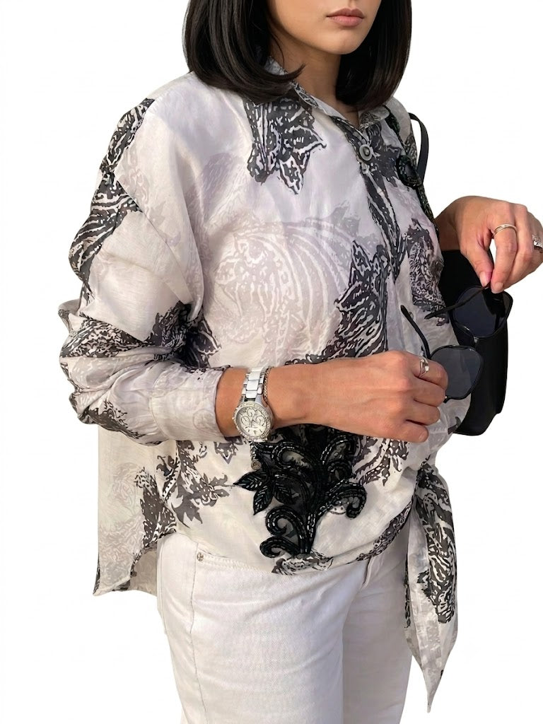Light White Poplin Shirt