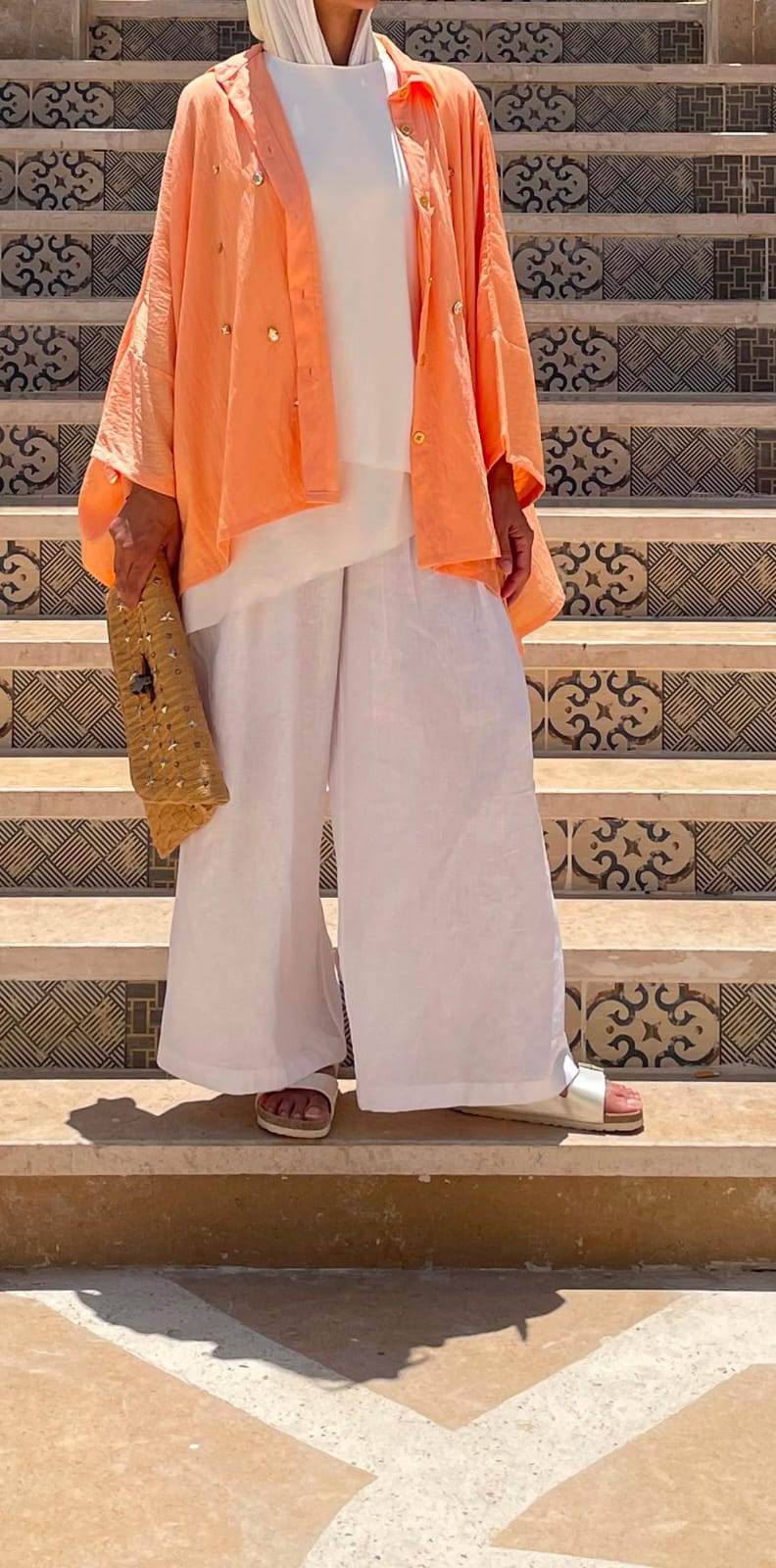 Loose Shirt - Orange